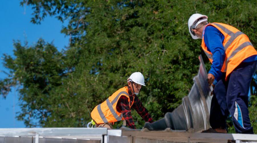 Professional metal roof installation in Mount Clare, WV